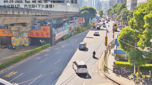 板橋區文化路1段、民生路(下大漢橋)