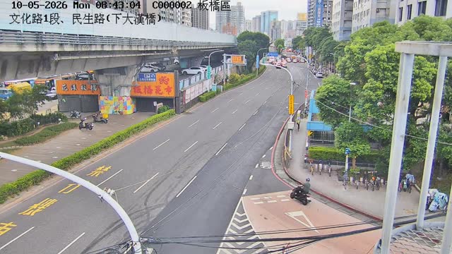 板橋區文化路1段、民生路(下大漢橋)