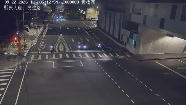 板橋區縣民大道、民生路