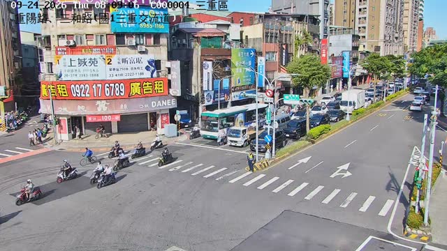 三重區重陽路、三和路(國1三重交流道)