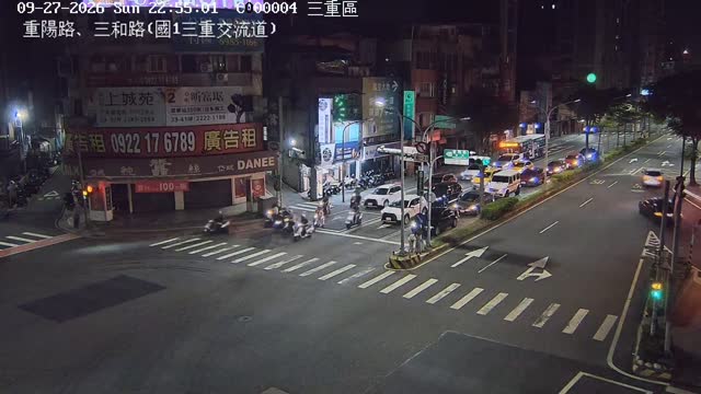 三重區重陽路、三和路(國1三重交流道)