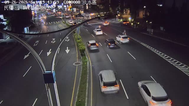 淡水區民權路、187巷前200公尺