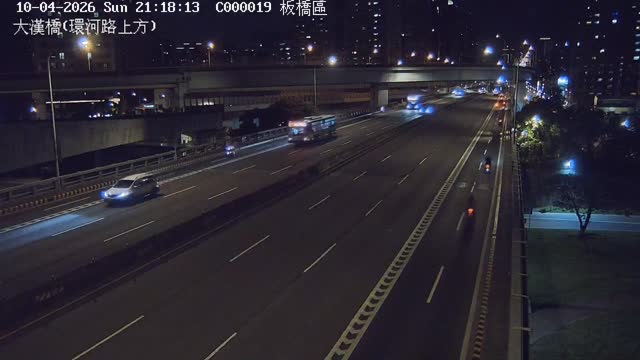 板橋區大漢橋(環河路上方)