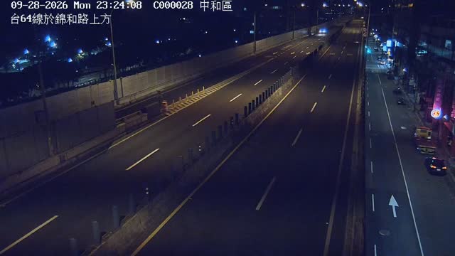 中和區台64線於錦和路上方