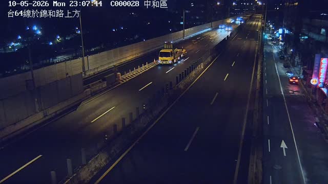中和區台64線於錦和路上方