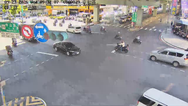 中和區中正路、中山路