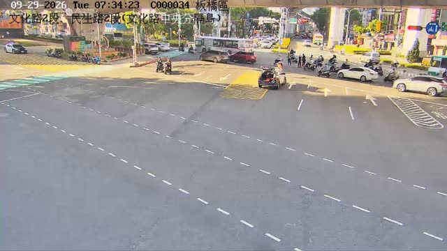 板橋區文化路2段、民生路2段(文化路中央分隔島)