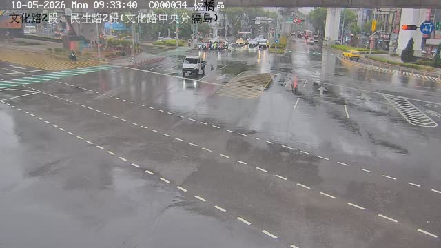 板橋區文化路2段、民生路2段(文化路中央分隔島)
