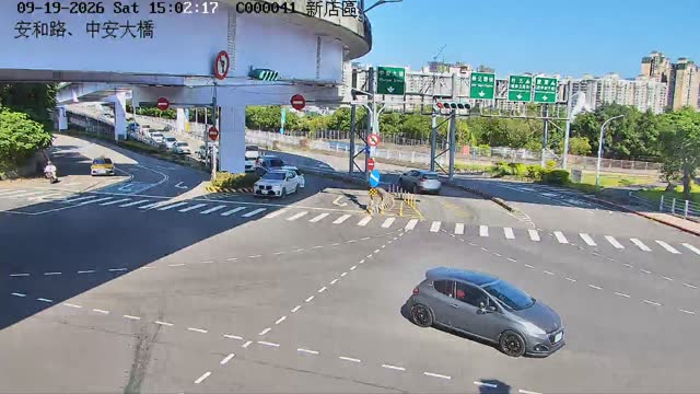新店區安和路、中安大橋