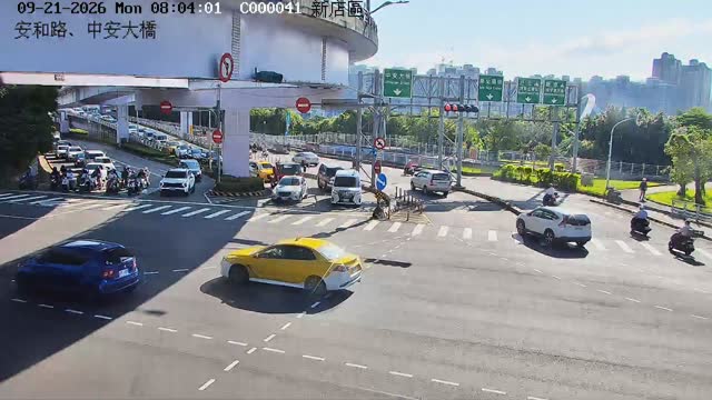 新店區安和路、中安大橋