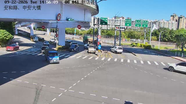 新店區安和路、中安大橋