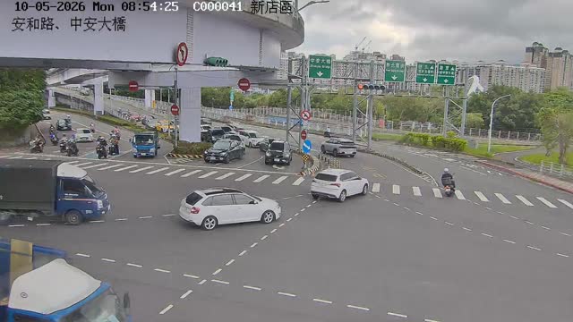 新店區安和路、中安大橋