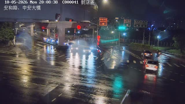 新店區安和路、中安大橋