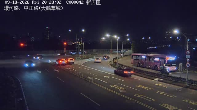 新店區環河路、中正路