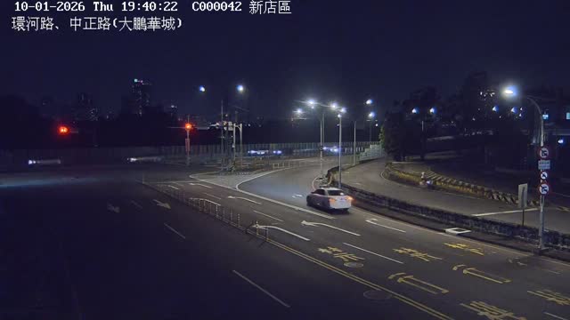新店區環河路、中正路