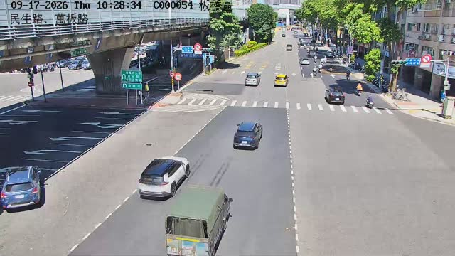 板橋區民生路、萬板路