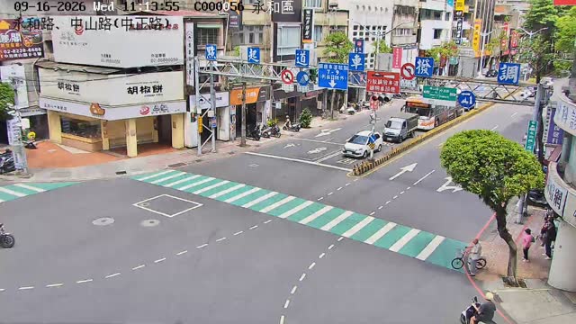 永和區永和路、中山路(中正路)