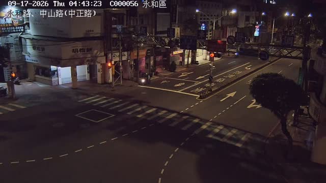 永和區永和路、中山路(中正路)
