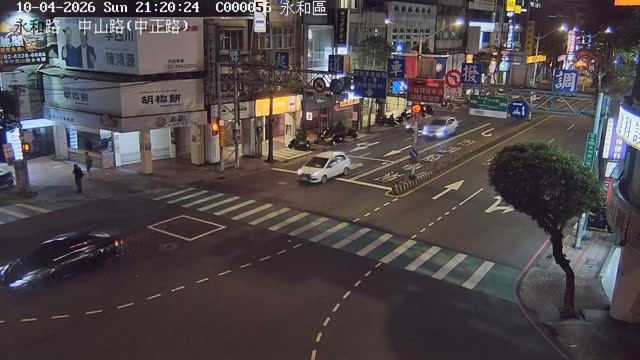永和區永和路、中山路(中正路)