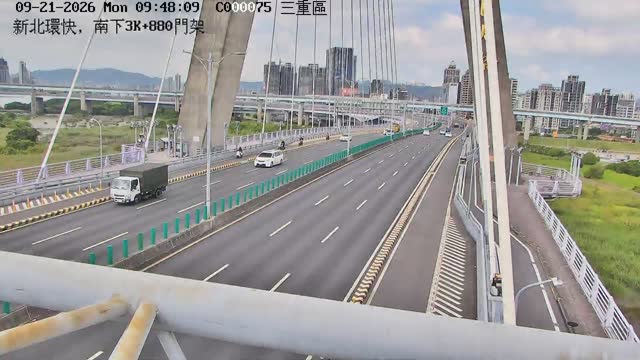 新北環快，南下3K+880門架