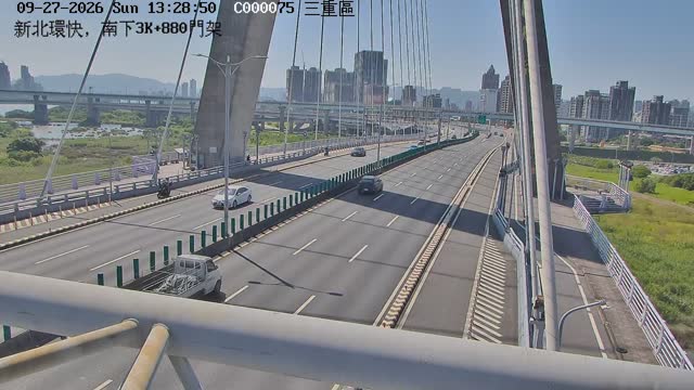 新北環快，南下3K+880門架