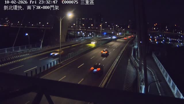 新北環快，南下3K+880門架