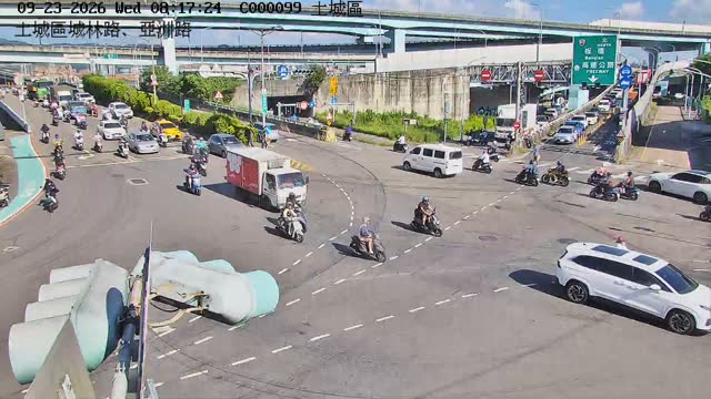 土城區城林路、亞洲路