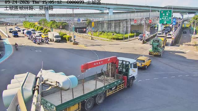 土城區城林路、亞洲路