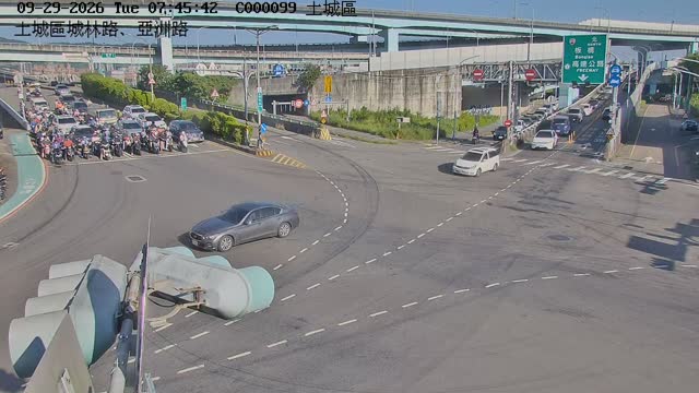 土城區城林路、亞洲路