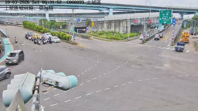土城區城林路、亞洲路