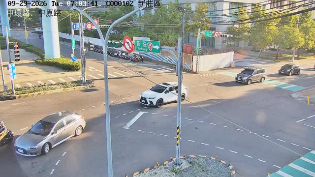 新莊區中環路、中原路