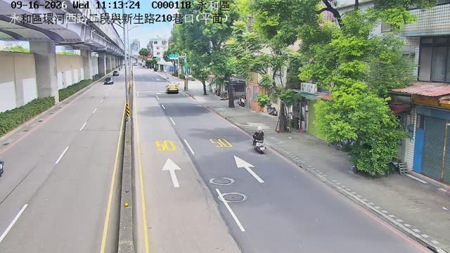 永和區環河西路二段與新生路210巷口(平面)