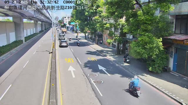 永和區環河西路二段與新生路210巷口(平面)