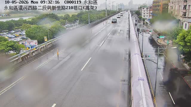 永和區環河西路二段與新生路210巷口(高架)