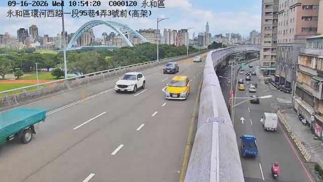 永和區環河西路一段95巷4弄3號前(高架)