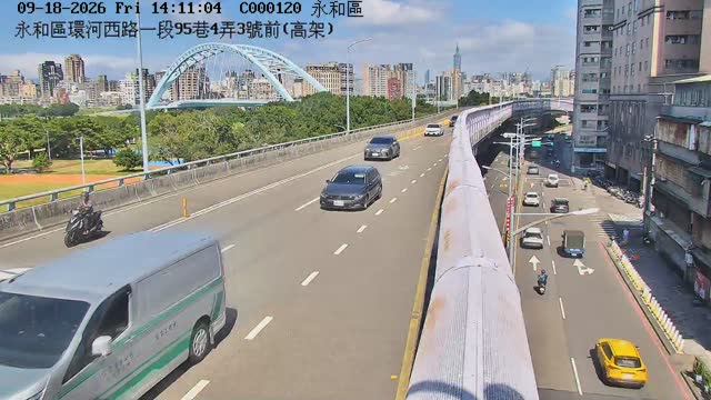 永和區環河西路一段95巷4弄3號前(高架)
