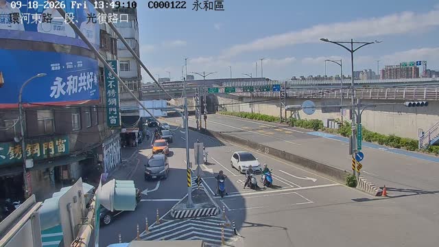 永和區環河東路一段、光復路口