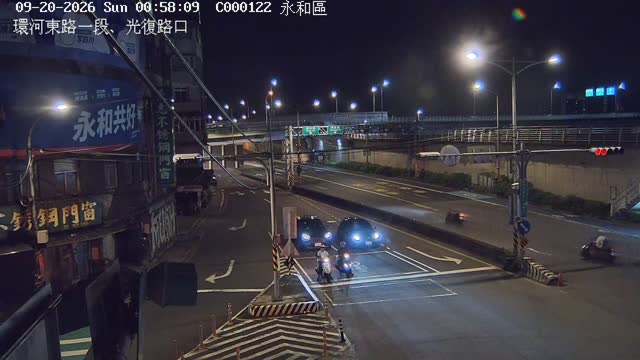 永和區環河東路一段、光復路口