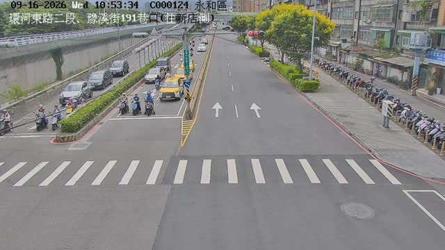 永和區環河東路二段、豫溪街191巷口(往新店側)