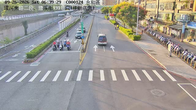 永和區環河東路二段、豫溪街191巷口(往新店側)
