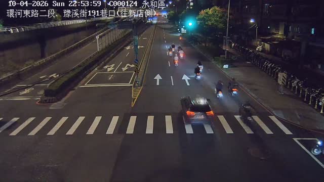 永和區環河東路二段、豫溪街191巷口(往新店側)