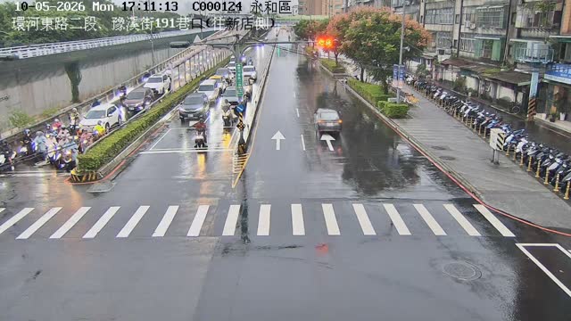永和區環河東路二段、豫溪街191巷口(往新店側)