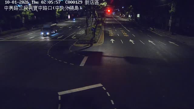 中興路三段與寶中路口(中央分隔島)