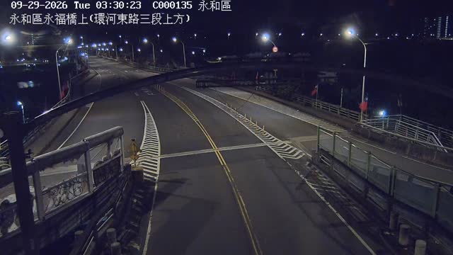 永和區永福橋上(環河東路三段上方)