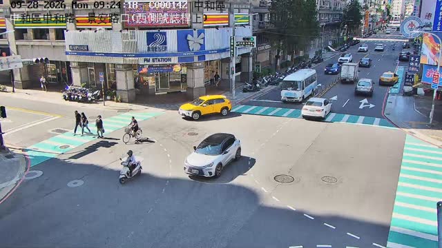 中和區中和路、景安路口(西側號誌桿上)