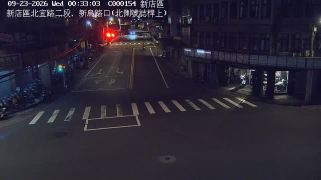 新店區北宜路二段、新烏路口(北側號誌桿上)