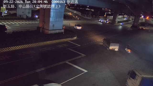 新莊區新五路、新北大道(北側號誌桿上)