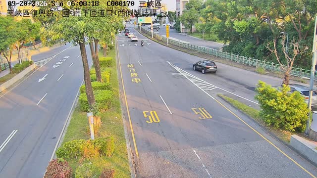 三峽區復興路、國3南下匝道口(西側號誌桿上)