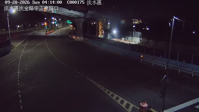 淡水區淡金路中正東路口