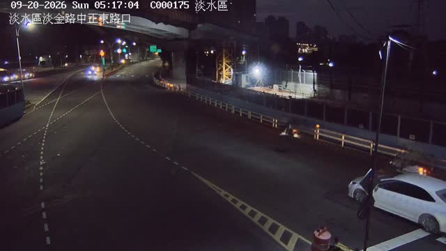 淡水區淡金路中正東路口